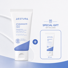 AESTURA Atobarrier365 Cream 80ml with special gift included for Korean skin barrier moisturizing care