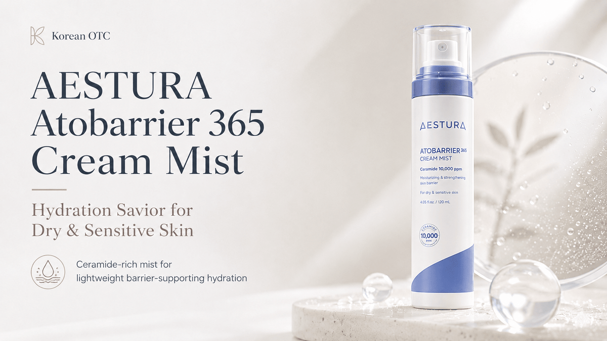 AESTURA Atobarrier 365 Cream Mist Hydration Savior for Dry and Sensitive Skin