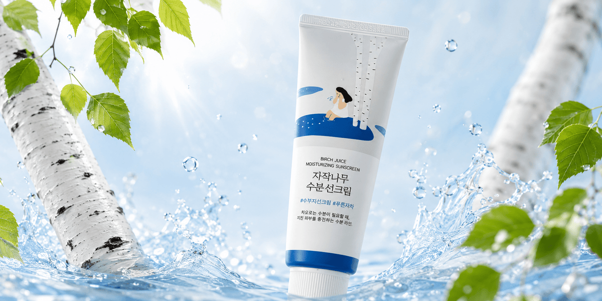 Round Lab Birch Juice Sunscreen SPF50+: A Hydrating Korean Sunscreen for Glass Skin