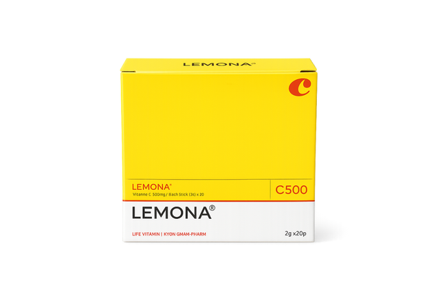 LEMONA vitamin C 500mg stick packs Korean supplement lemon flavor