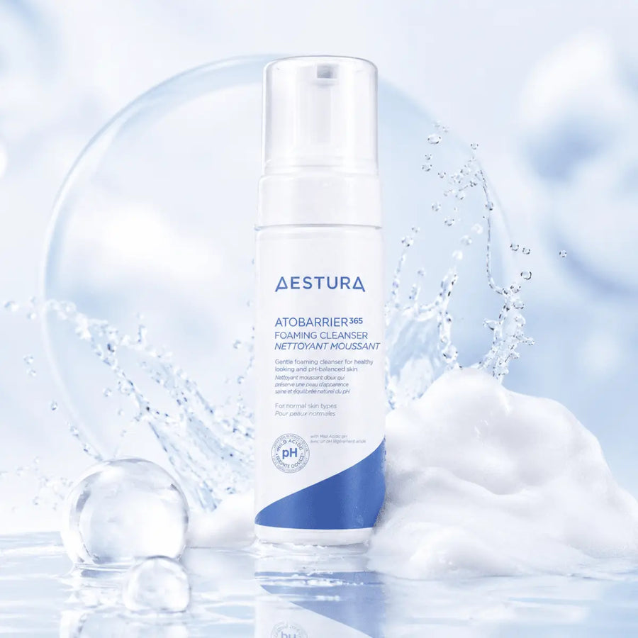 AESTURA ATOBARRIER365 Gentle pH-Balancing Foaming Cleanser - Korean OTC