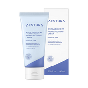 AESTURA ATOBARRIER365 Hydro Soothing Cream 80 mL tube and box with ceramide and hyaluronic acid skin barrier formula