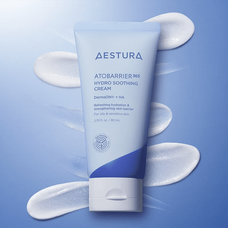 AESTURA ATOBARRIER365 Hydro Soothing Cream – Lightweight Ceramide Moisturizer - Korean OTC