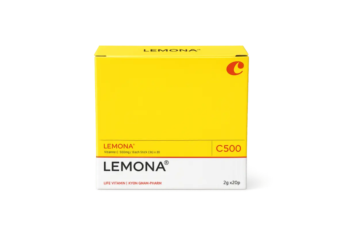 LEMONA Vitamin C 500mg (20 PCS) - Korean OTC