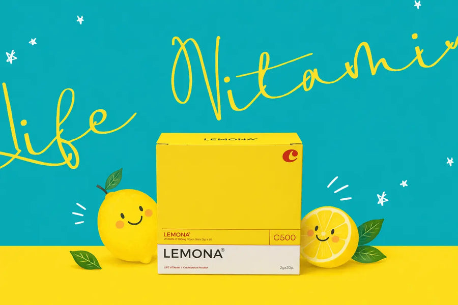 LEMONA Vitamin C 500mg (20 PCS) - Korean OTC